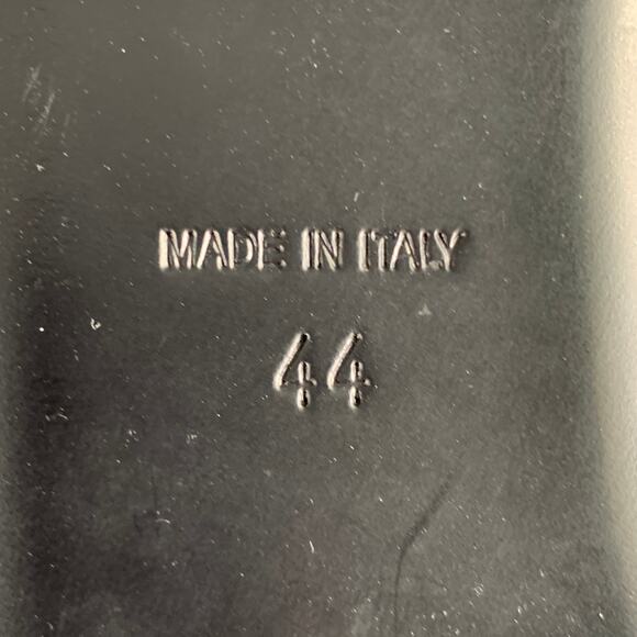 GIUSEPPE ZANOTTI Size 11 Black Textured Suede Slip On Loafers - Picture 8 of 8